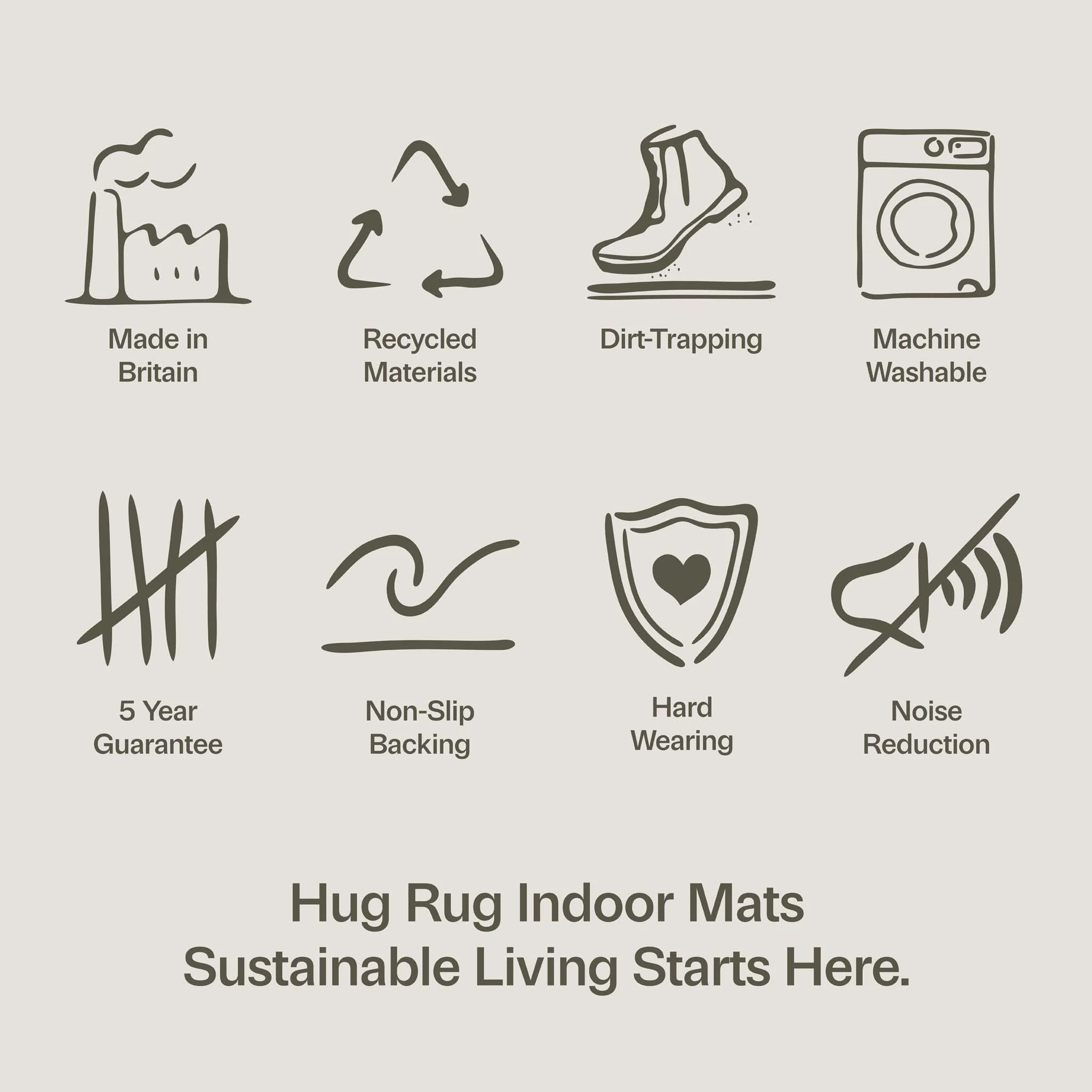 Ginger Fox Washable Doormat - Image 5