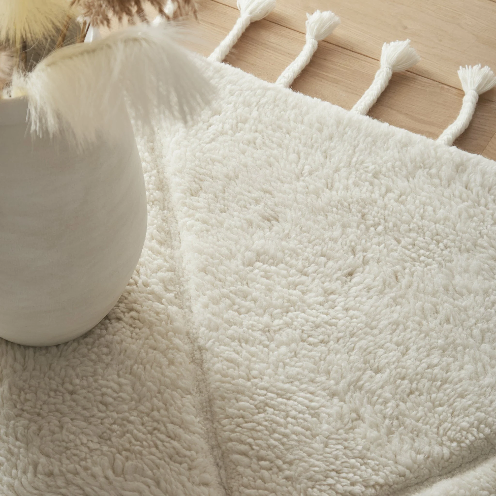 Berber Diamond Ivory Rug - Image 4