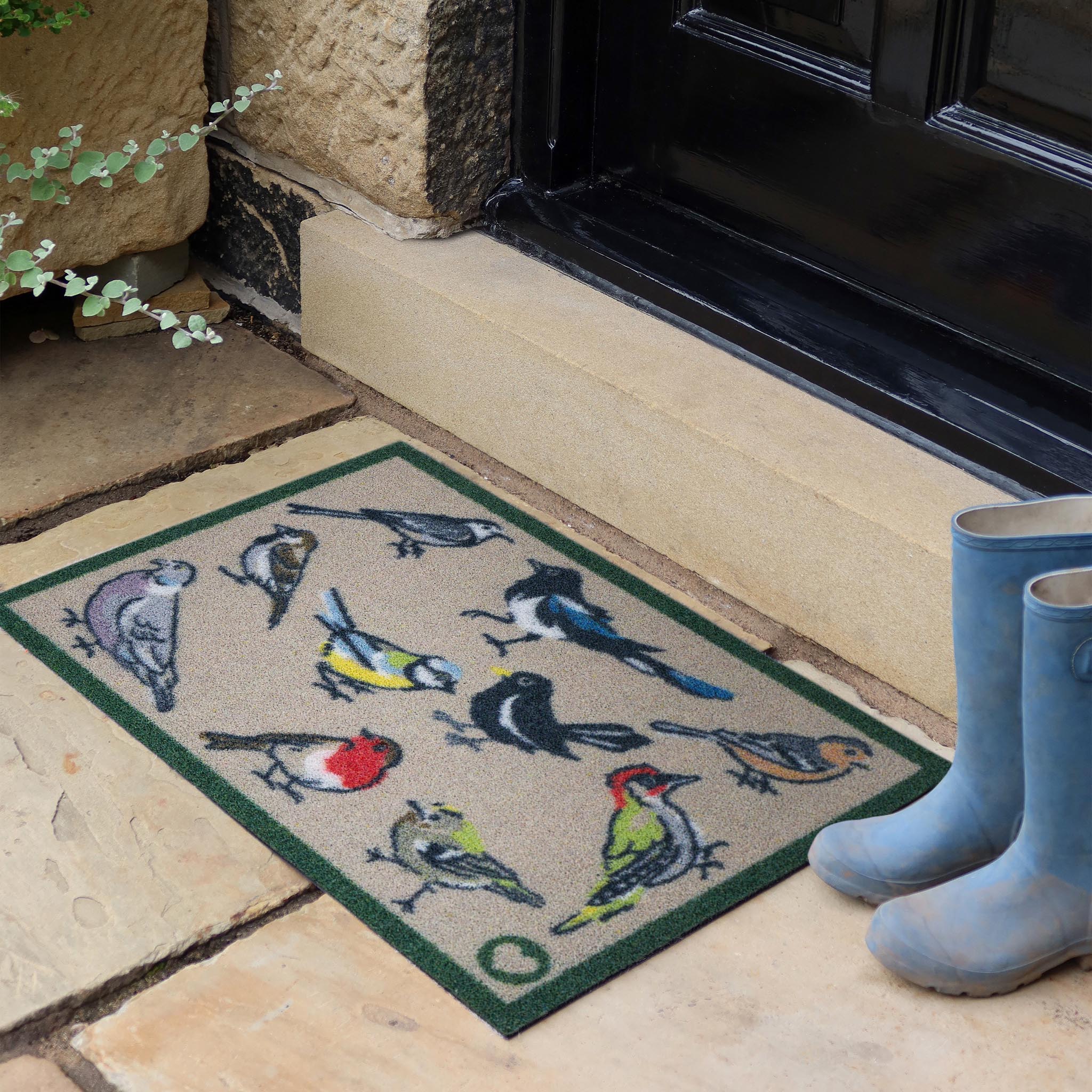 Bird Watcher Outdoor Doormat - Image 3