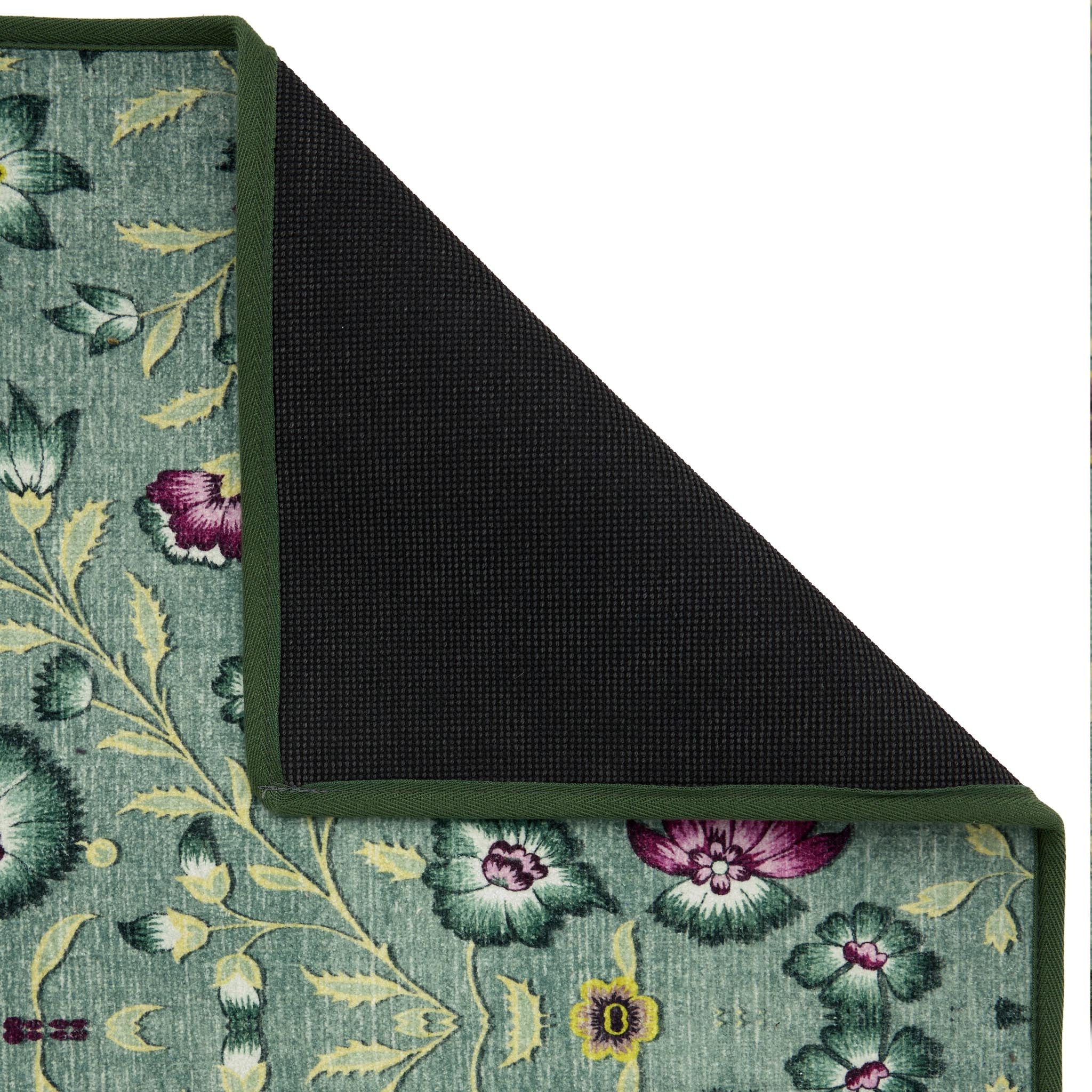 Blossoming Vines Eco-Washable Rug - Image 4