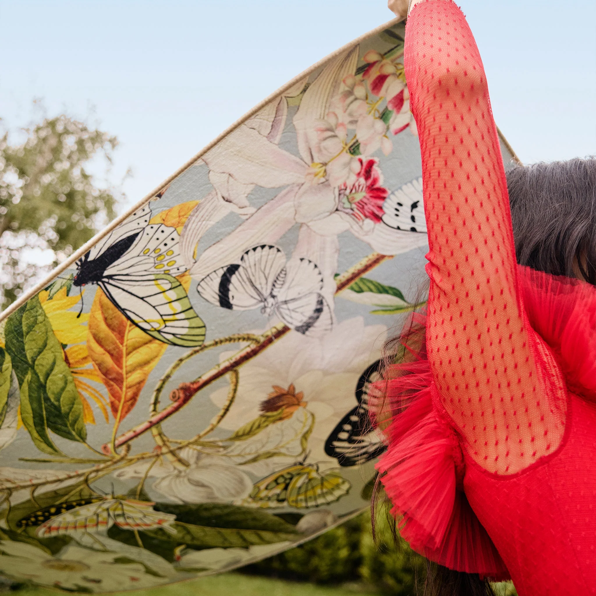 Butterfly Blooms Eco-Washable Rug - Image 5