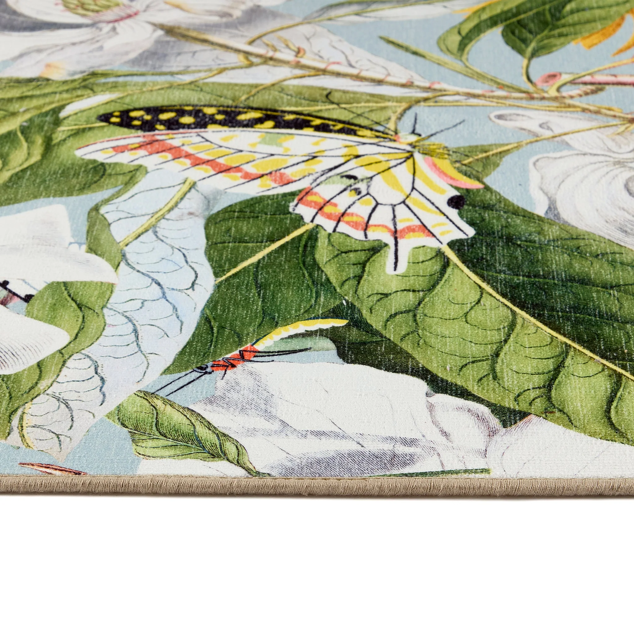Butterfly Blooms Eco-Washable Rug - Image 4