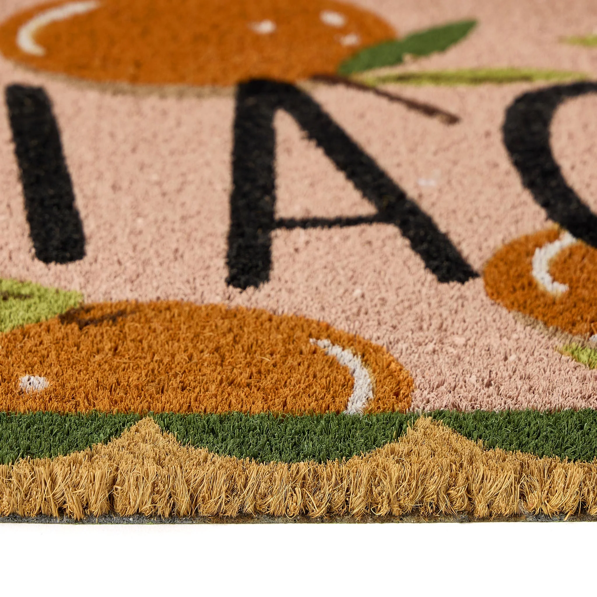 Ciao Orange Coir Doormat - Image 4