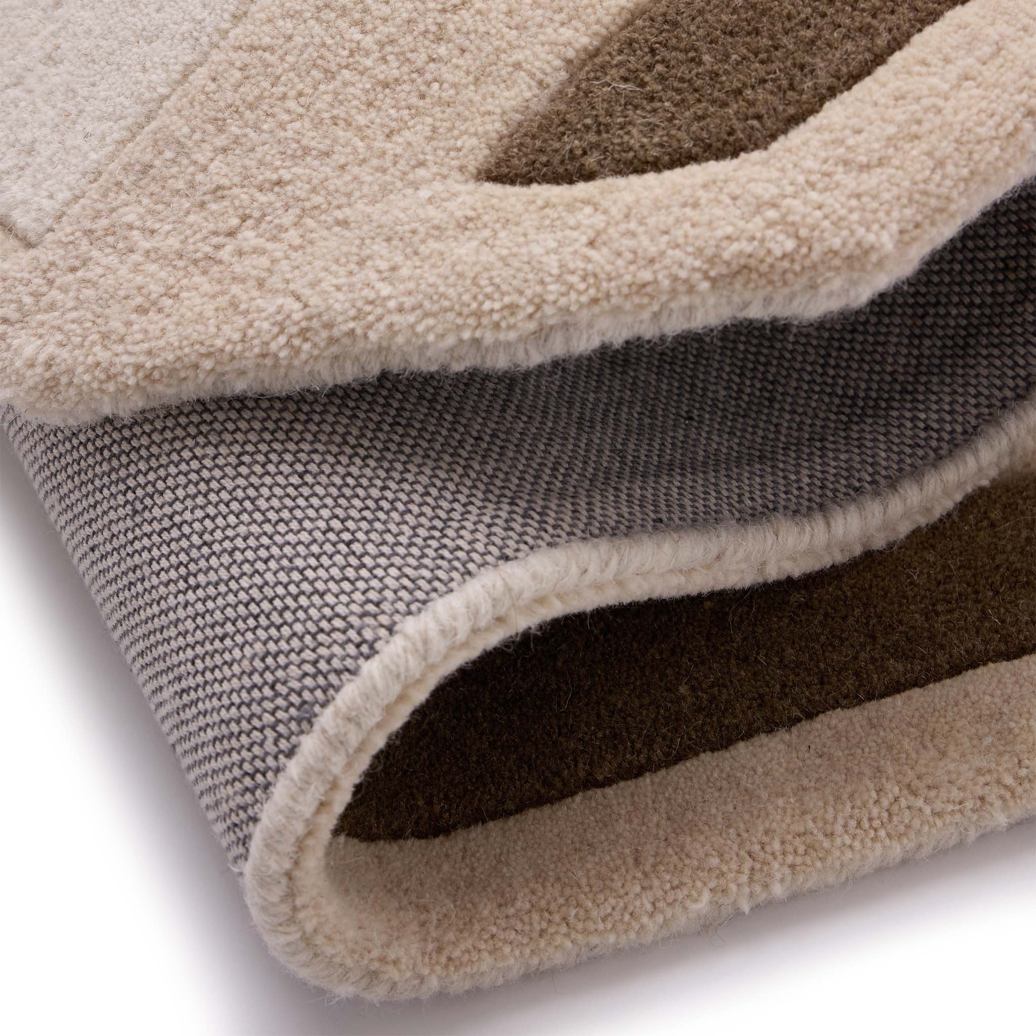 Contour Rug Beige/Brown - Image 5