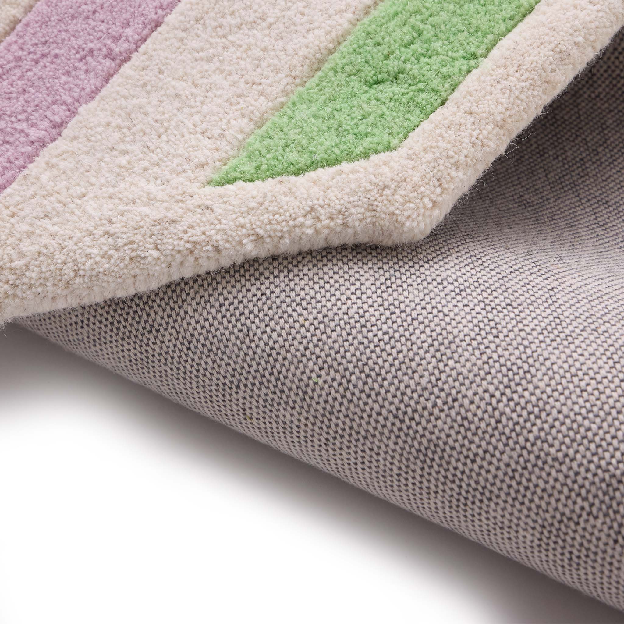 Contour Rug Lavender & Green - Image 4