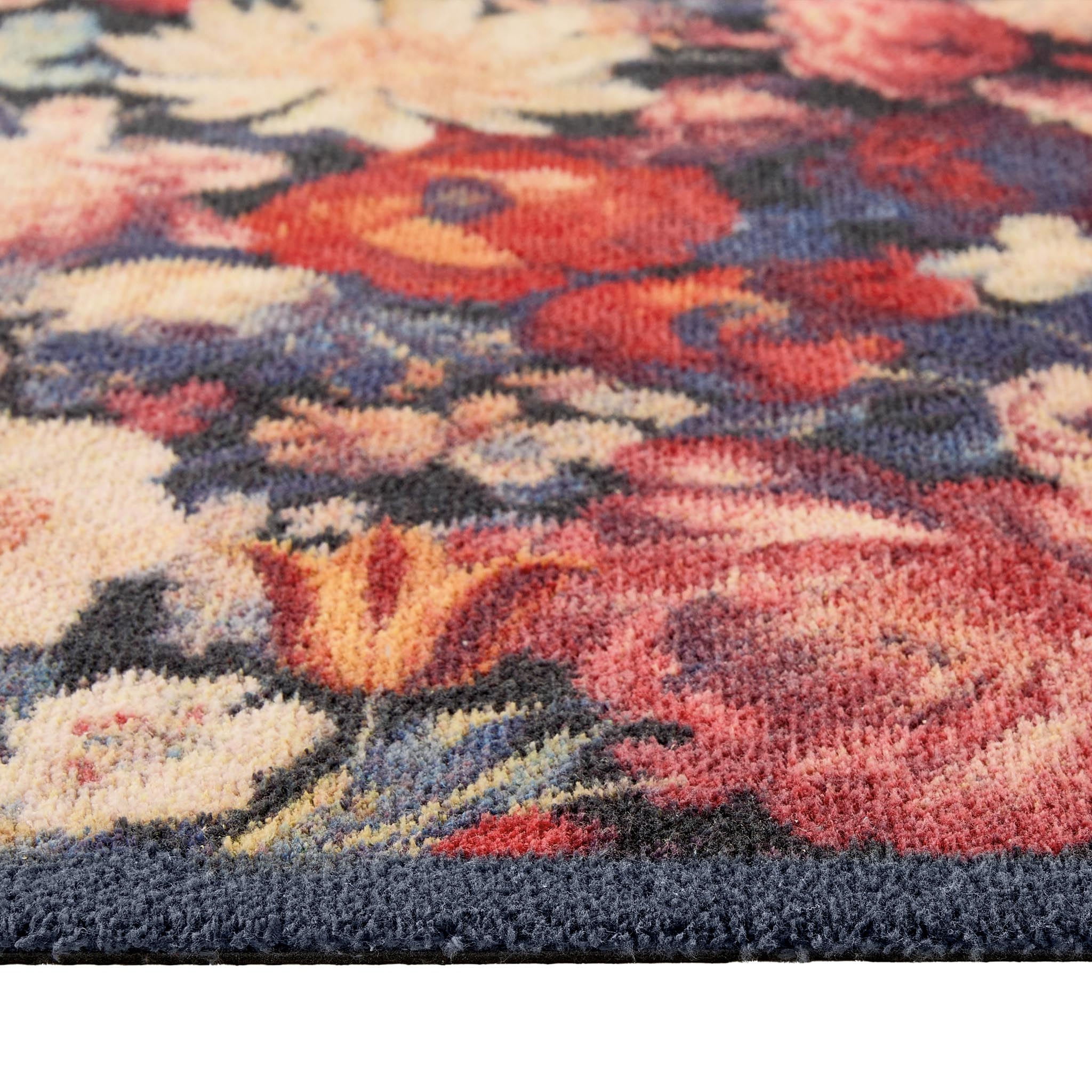 Dark Florals Washable Doormat - Image 3