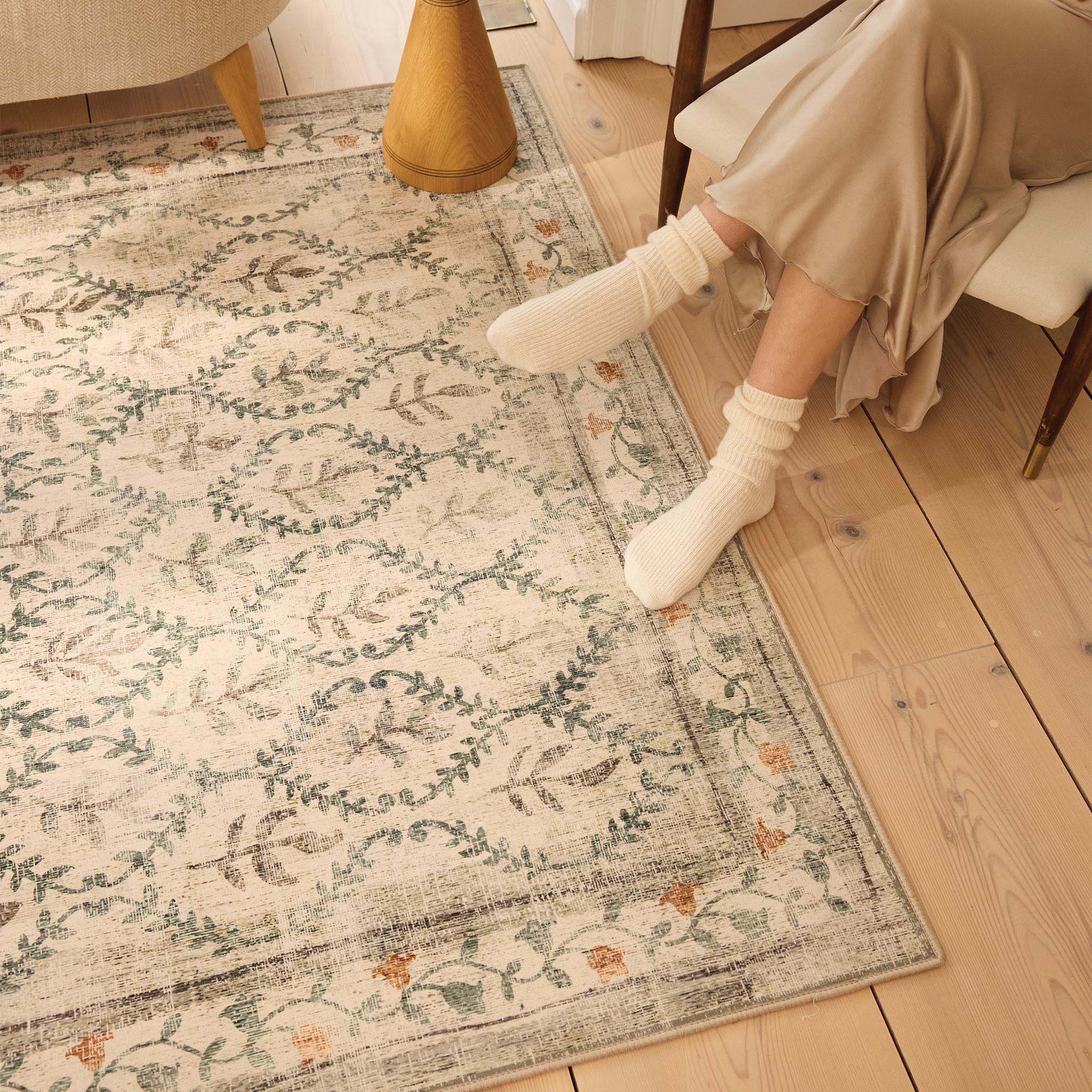 English Garden Eco-Washable Rug - Image 3