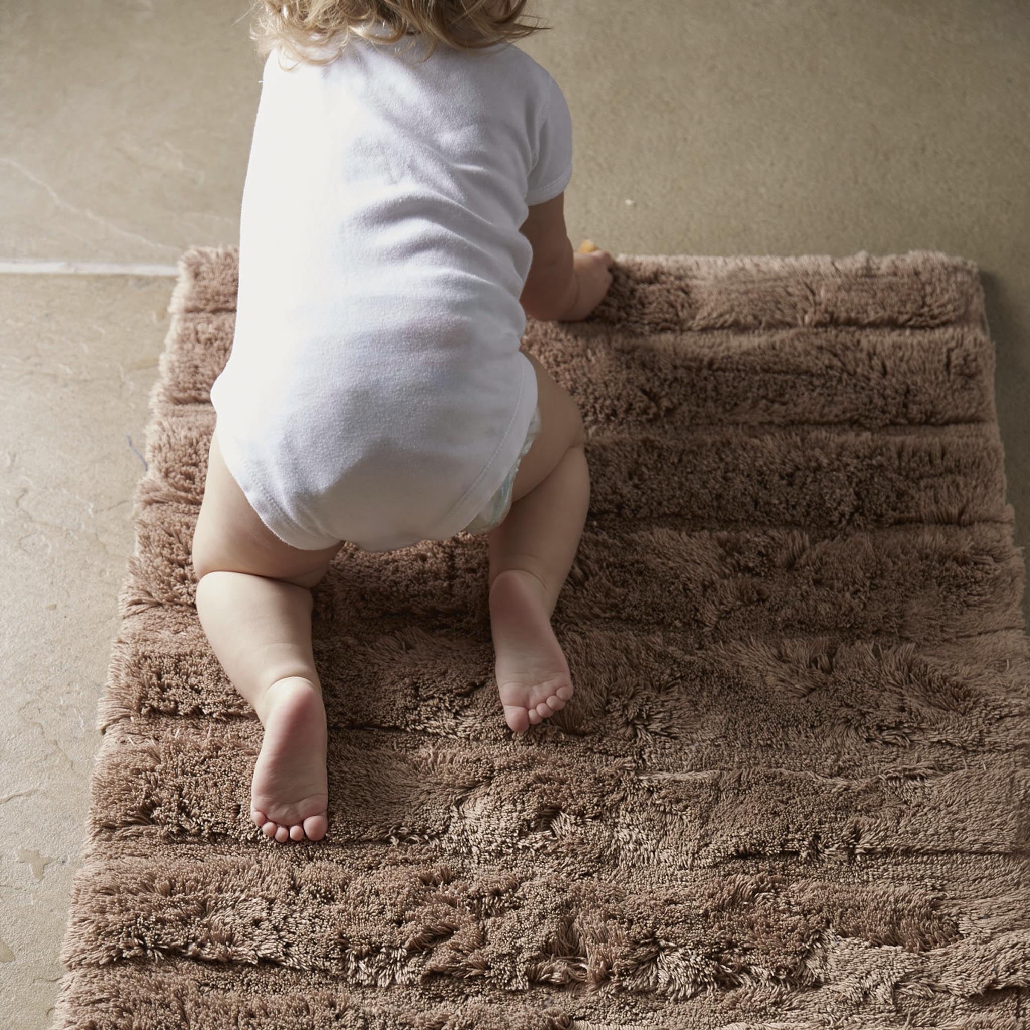 Bamboo Stripe Latte Bathmat - Image 3