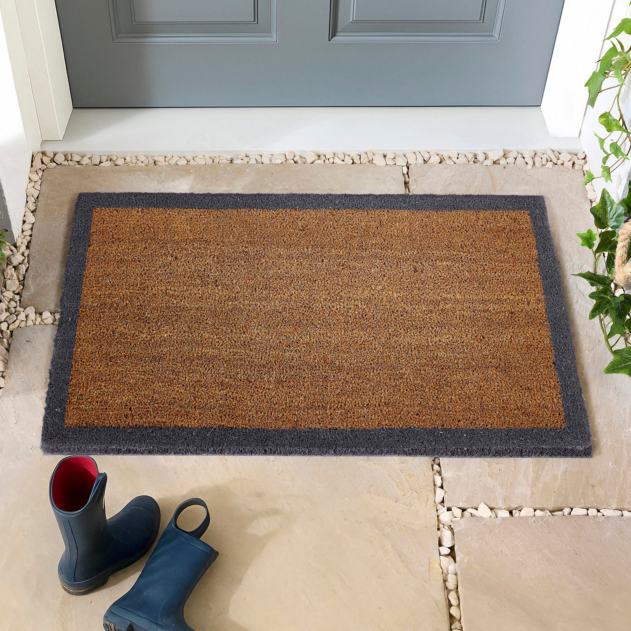 Printed Coir Border Doormat - Image 3
