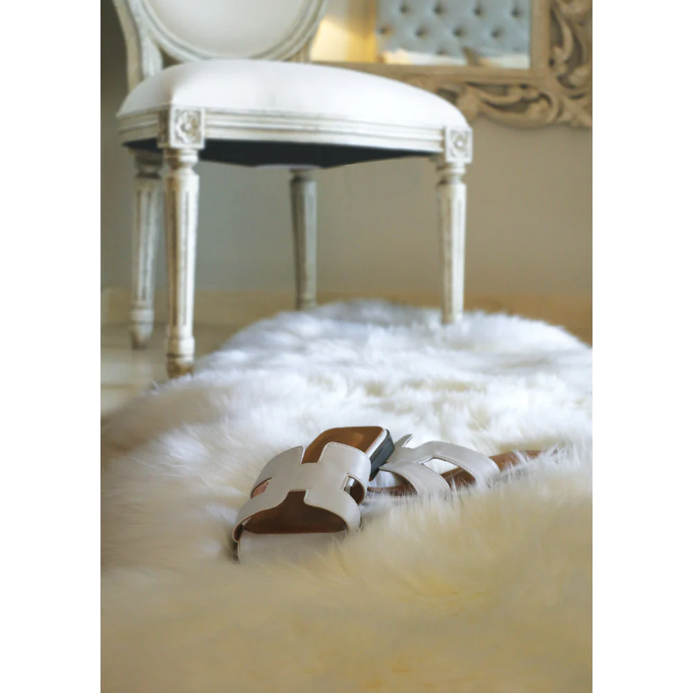 Genuine Sheepskin Rug Natural - Image 10