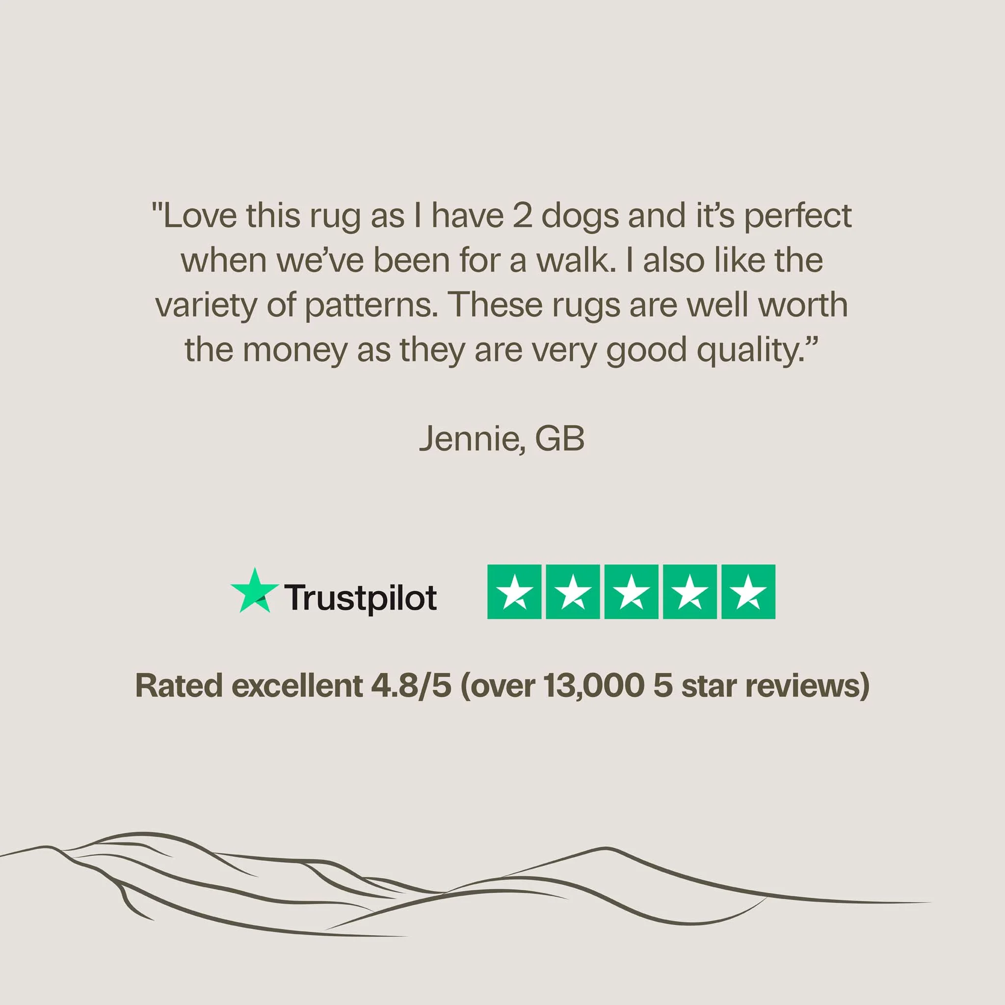 Wipe Your Paws Burgundy Runner - Image 7