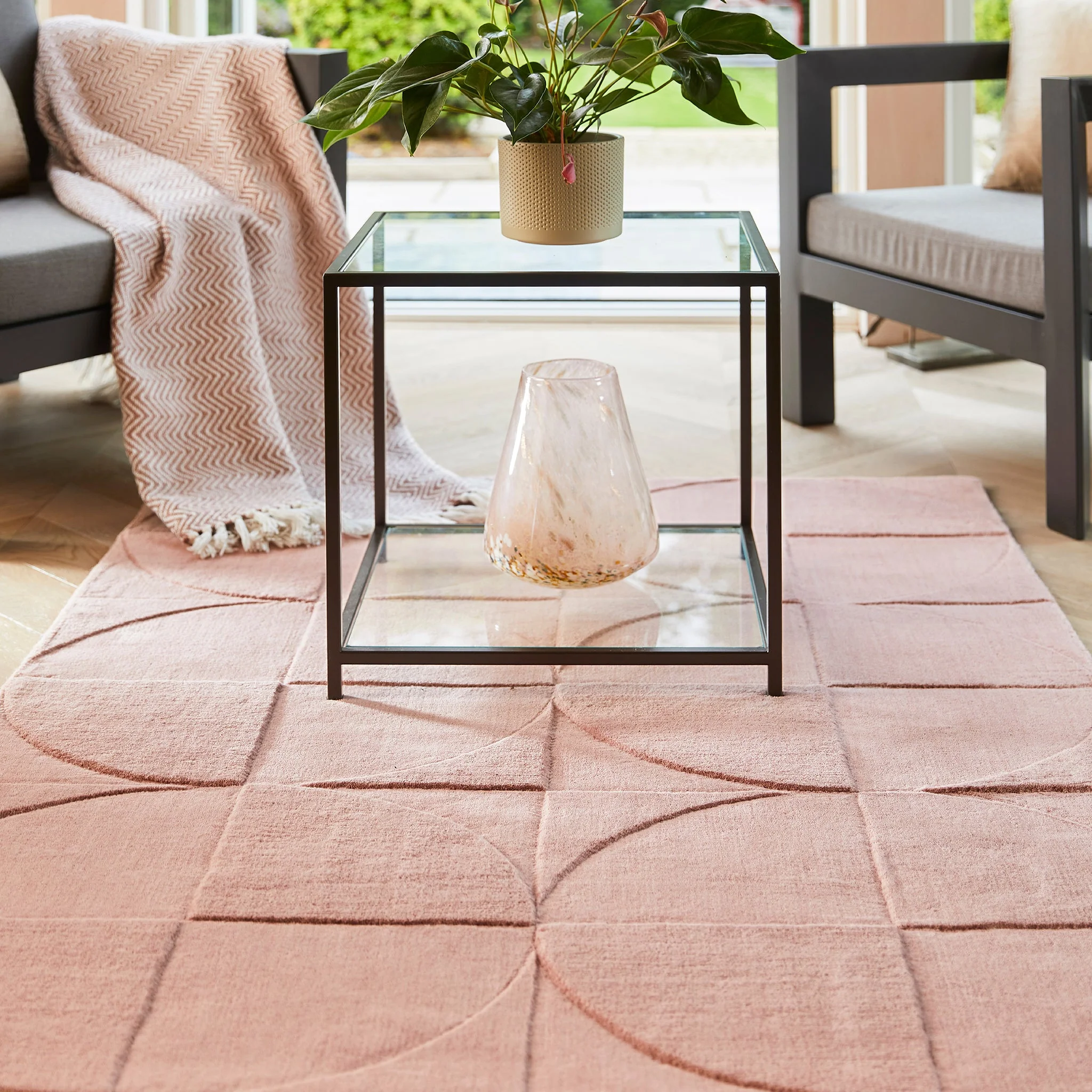 Penny Rug Blush - Image 3