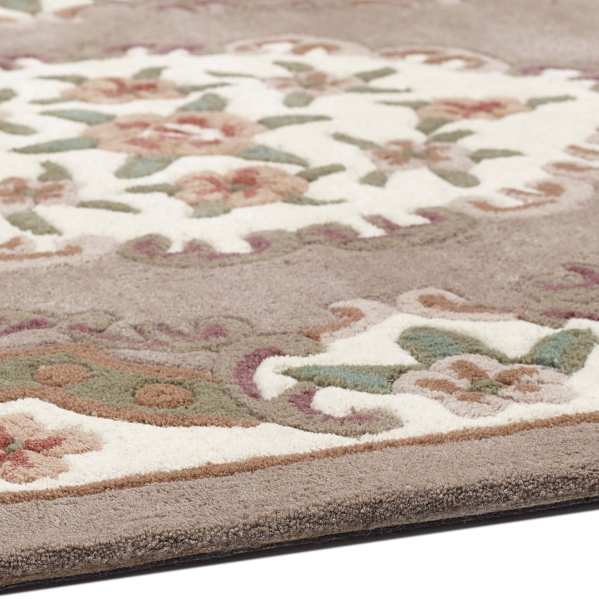 Shensi Aubusson Rug in Beige - Image 5