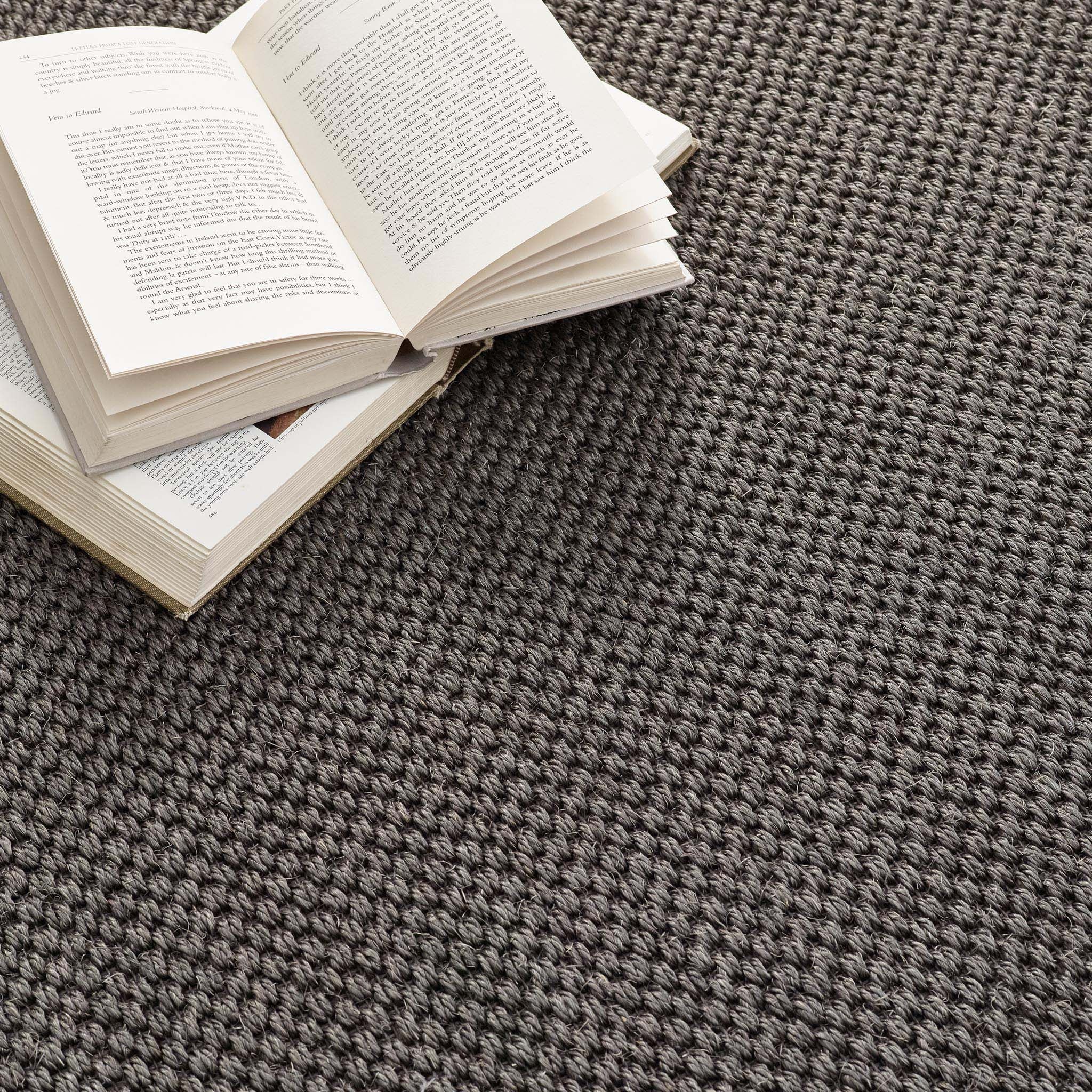 Sisal Grey with Dark Grey Border Runner - Image 5
