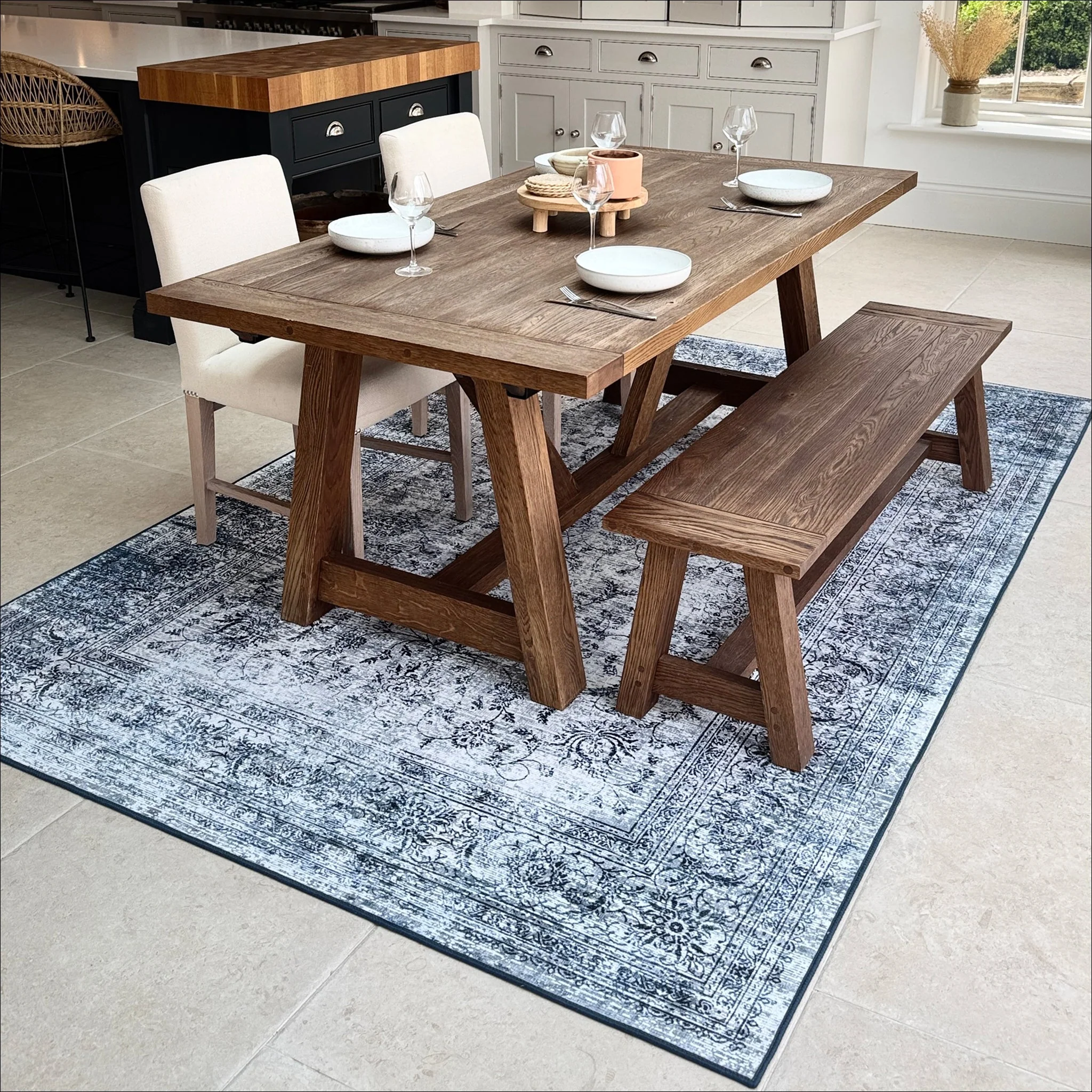 Vintage Imperial Eco-Washable Rug - Image 4